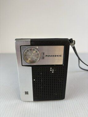Panasonic Vintage FM-AM Portable Transistor Radio - RF-619 - Works